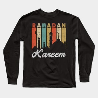 Ramadan Kareem For Musulmans Ramadan Fasting Time Long Sleeve T-Shirt